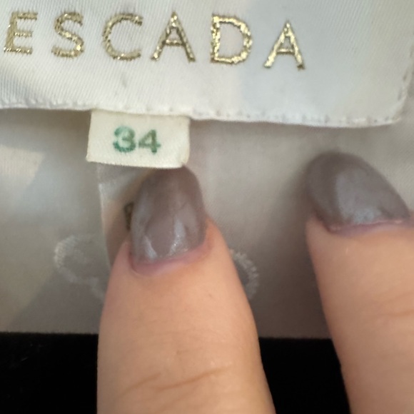 Vintage Escada Tweed Blazer - Picture 4 of 6